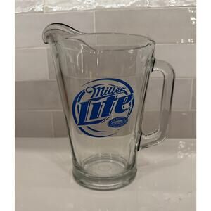 Miller Lite Draft‎ Glass Beer Pitcher